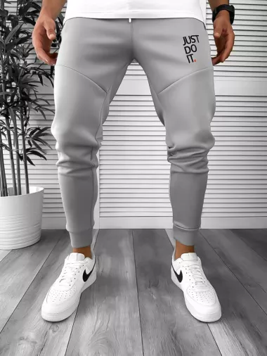 Pantaloni de trening gri 12616 S1-1